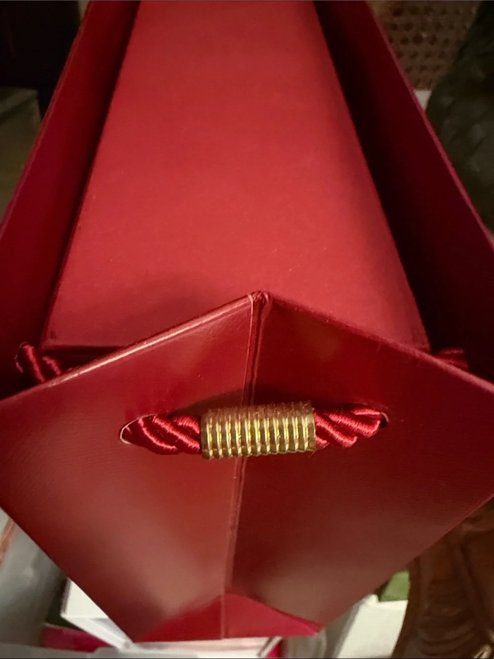Cartier Red Box W Shopping Bag